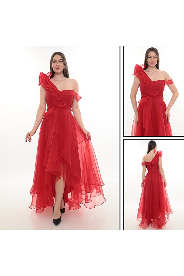 Dalya katlı elbise - 1