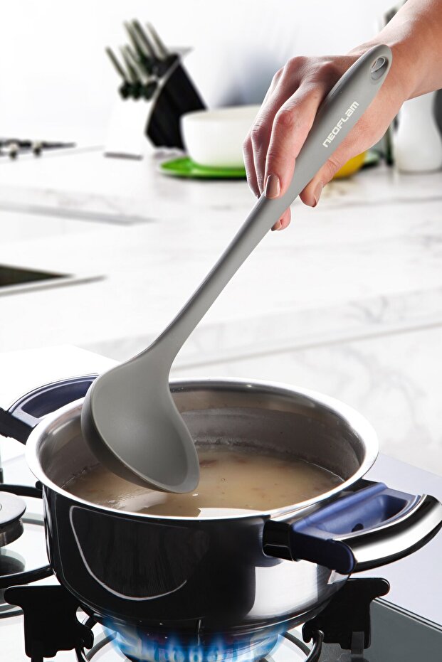 Silikon Kepçe Gri - 1