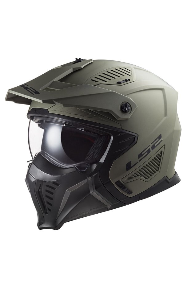 DRIFTER MAT OLIVE YEŞİL KASK