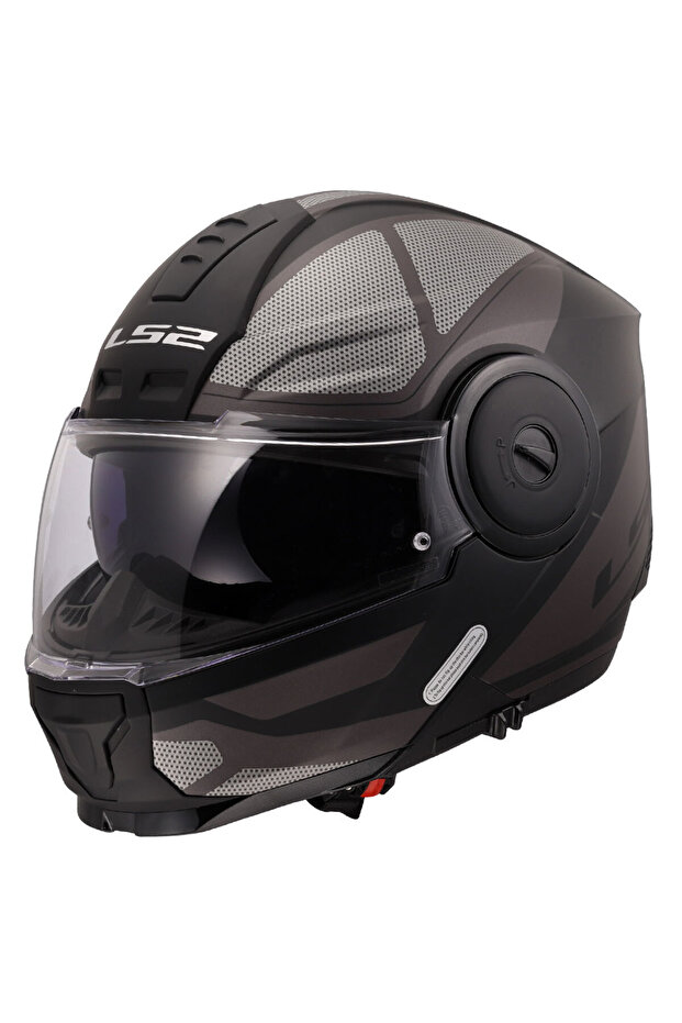 SCOPE 2 AXIS MAT SİYAH-TITANIUM KASK - 2