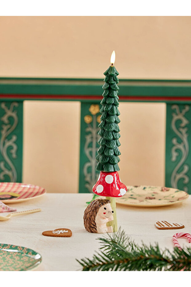 Seramik Şamdan - Kirpi - 3