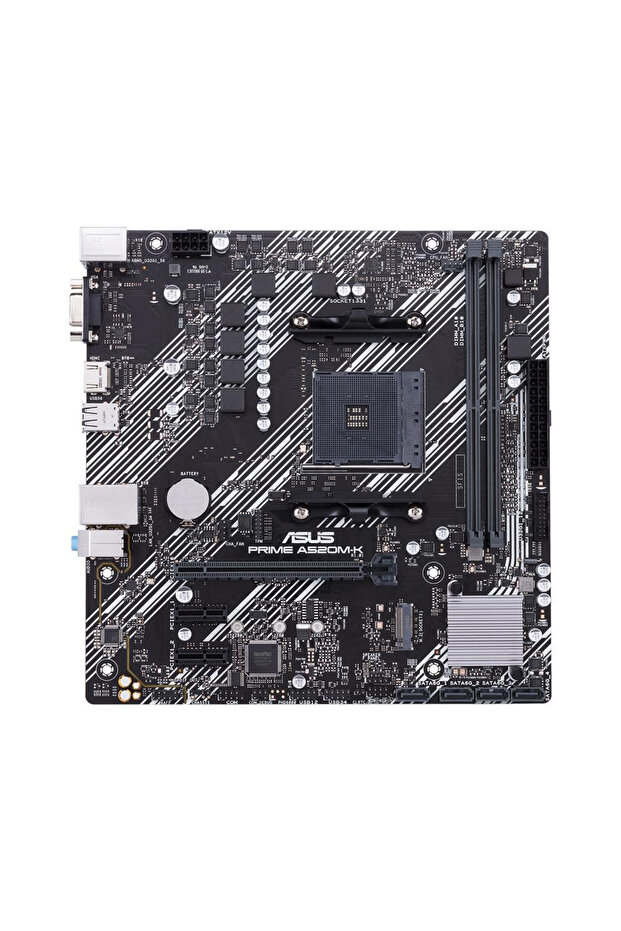 PRIME A520M-K, 2xDDR4, 1x M.2, D-SUB, HDMI, AM4 Soket Anakart - 8