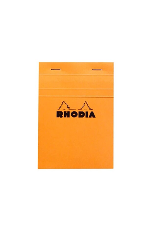 غطاء برتقالي أساسي مقاس A6 مربع 80 ورقة - 1