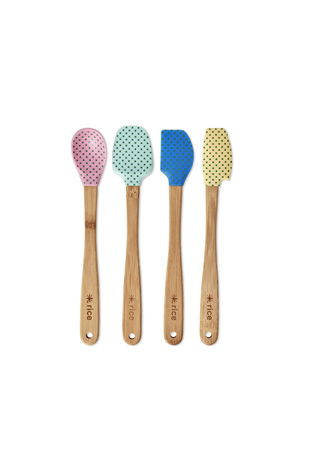 4'lü Küçük Silikon Spatula - 1