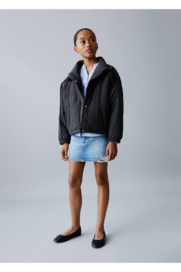 Oversize kapitone anorak - 2