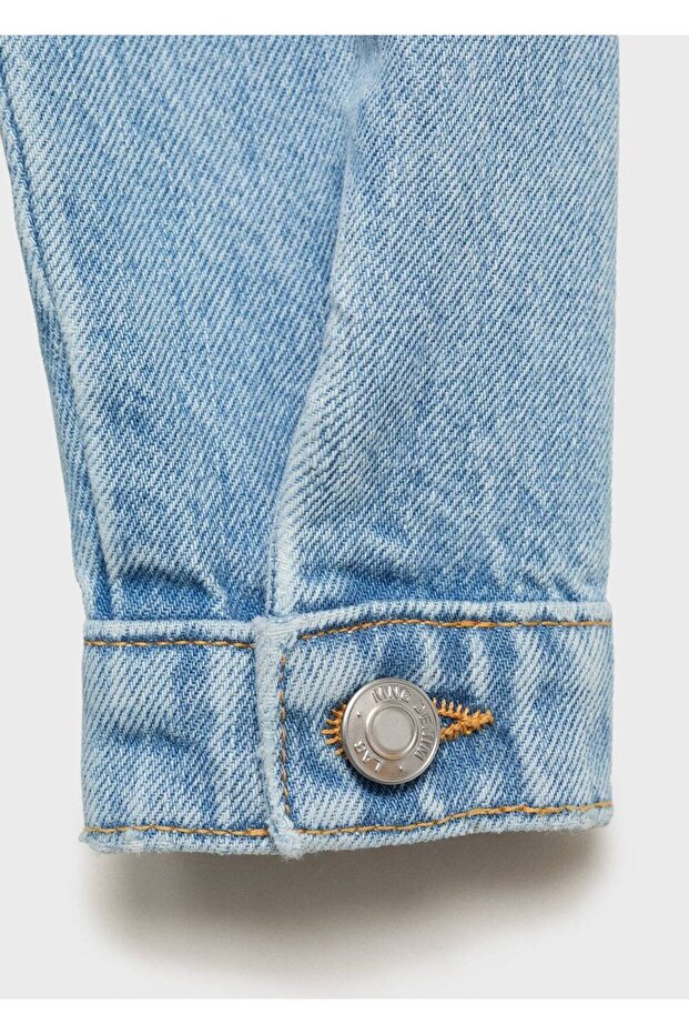 Uzun denim tulum - 4