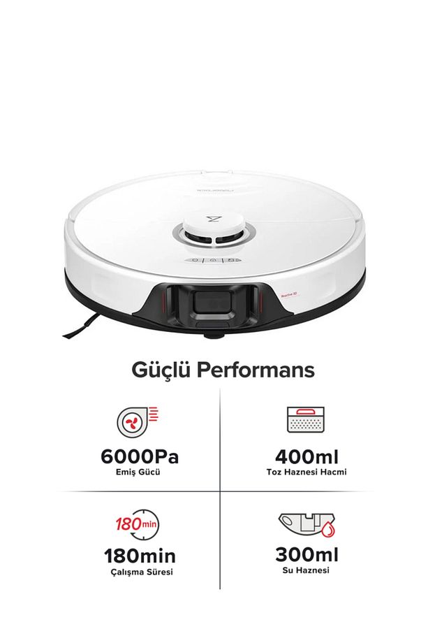 S8 Sonic – Lidar Navigasyonlu, 6000 Pa Emiş Gücü, Premium Akıllı Robot Süpürge - 1