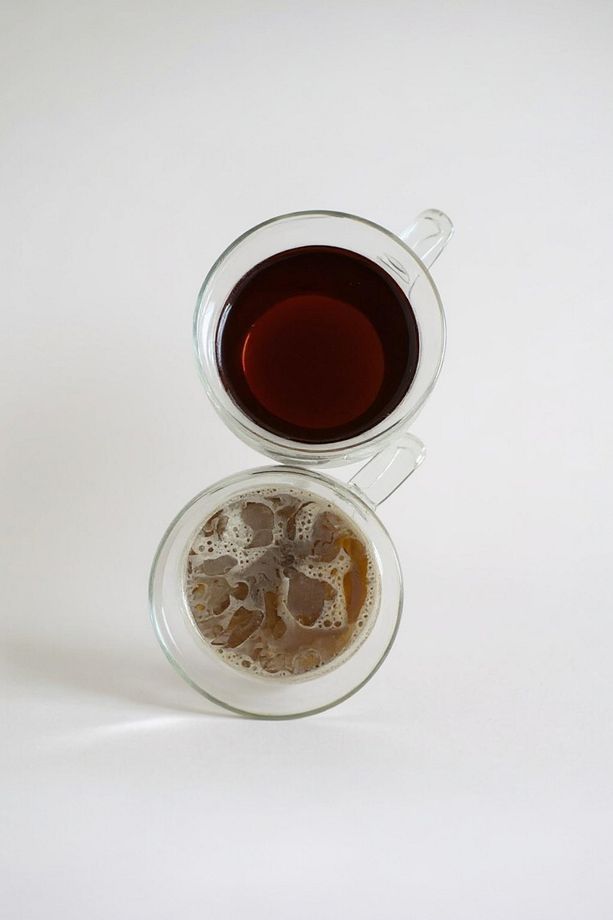 Çift Cidarlı 2li Cam Çay Kahve Meşrubat Bardağı Borosilikat 350 ML - 6
