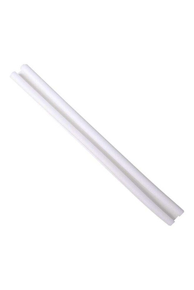 Foamed Cotton Door Bottom Noise Reduction Sealing Strip White 93cm
