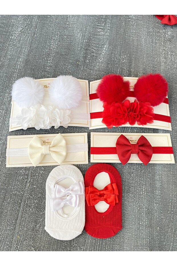 Little Boy Bow Tie, Laser Flower, Bow Tie Bandana, Socks Set
