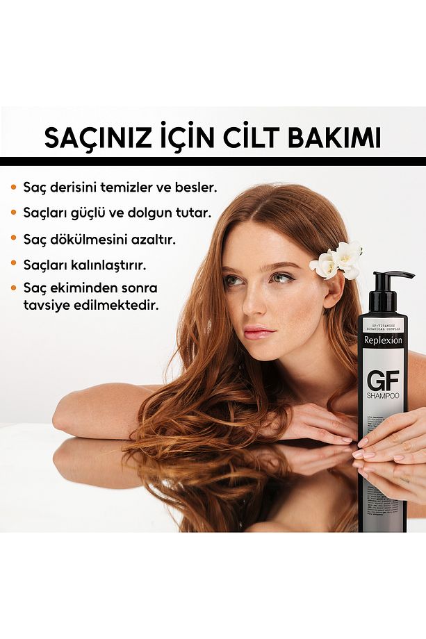 GF Shampoo 250ml. x 3 Adet : 750ml. - 2