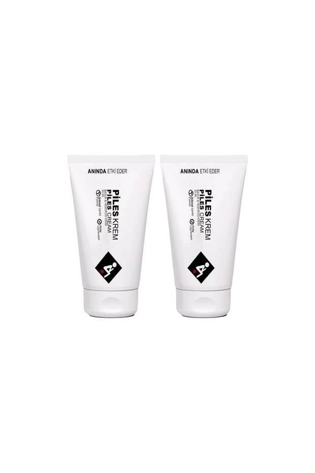 Piles Cream Bitkisel İçerikli Bâsur & Kremi 50 ml X 2 ADET - 1