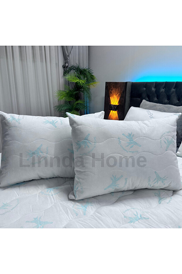 Premium Kapitoneli Bambu Yastık - 2