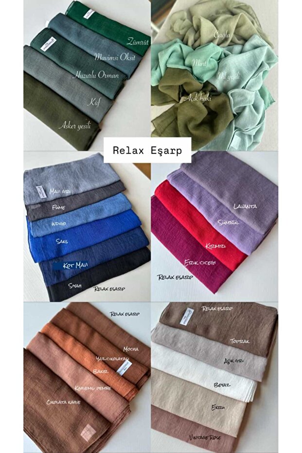 RELAX EŞARP - MOCHA - 2