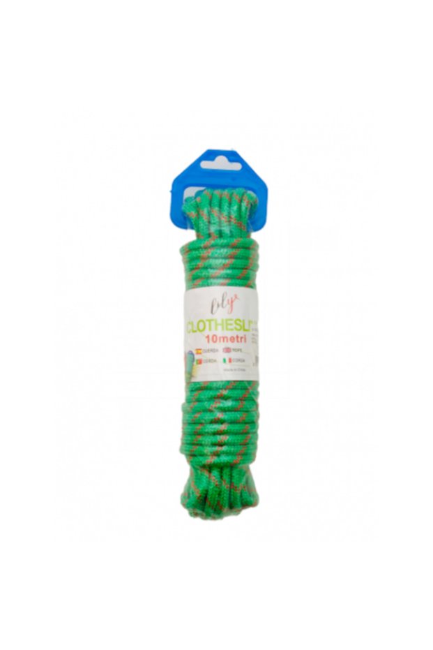 Clothesline, Textile, 10m, Green