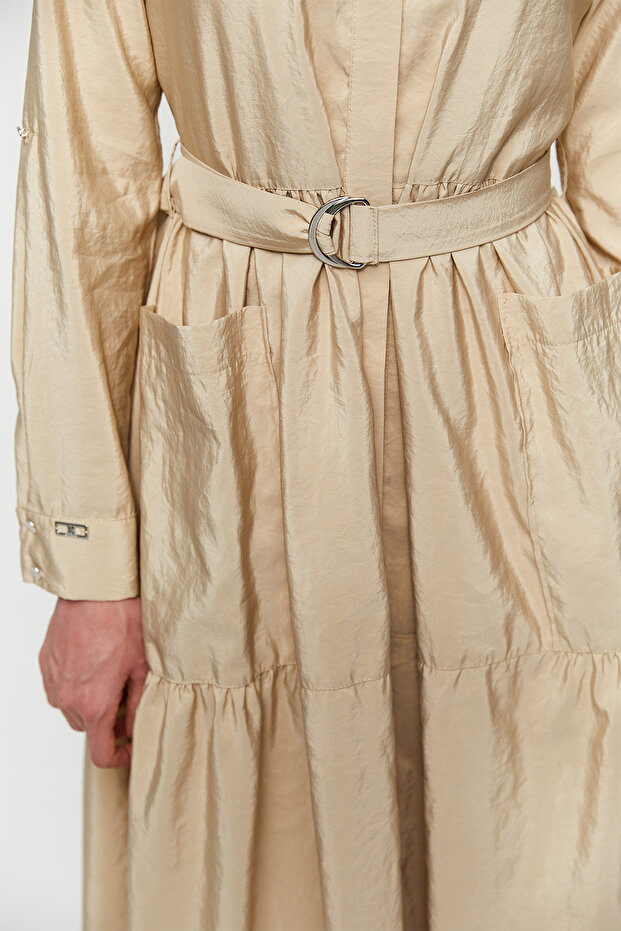 Kemerli Paraşü Elbise - 6