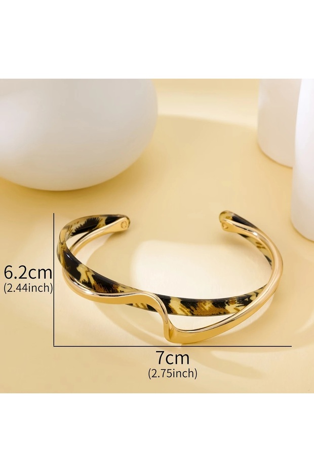 سوار قابل للتعديل بنقشة الفهد - 3