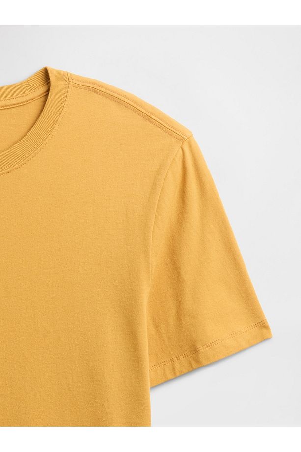 Erkek Sarı Everyday Soft T-Shirt - 3
