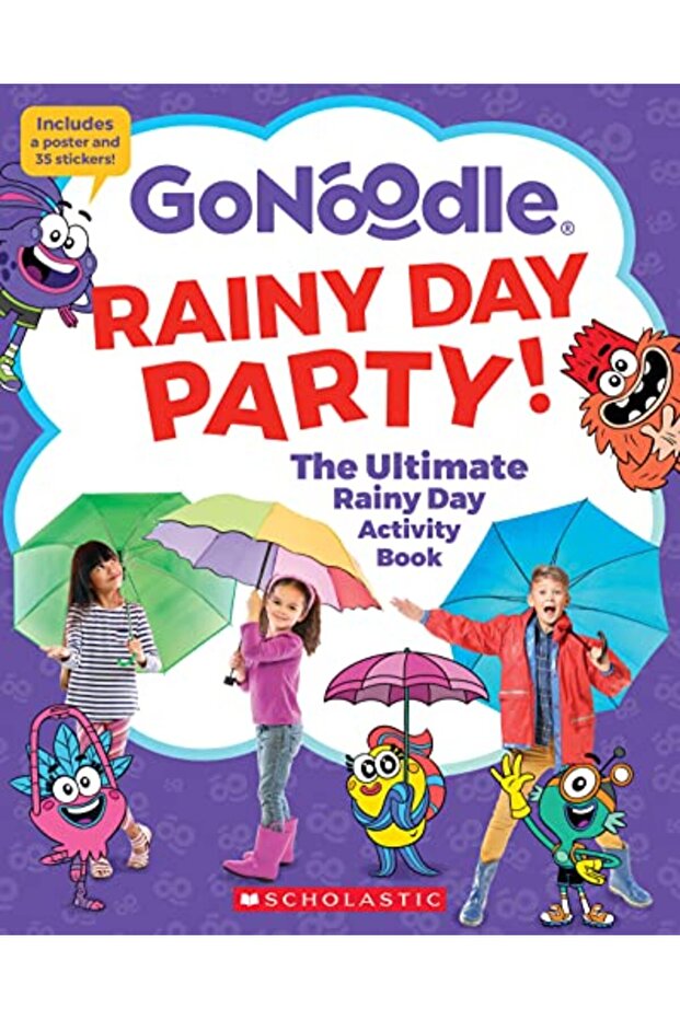 Rainy Day Party! The Ultimate Rainy Day Activity Book (Gonoodle)