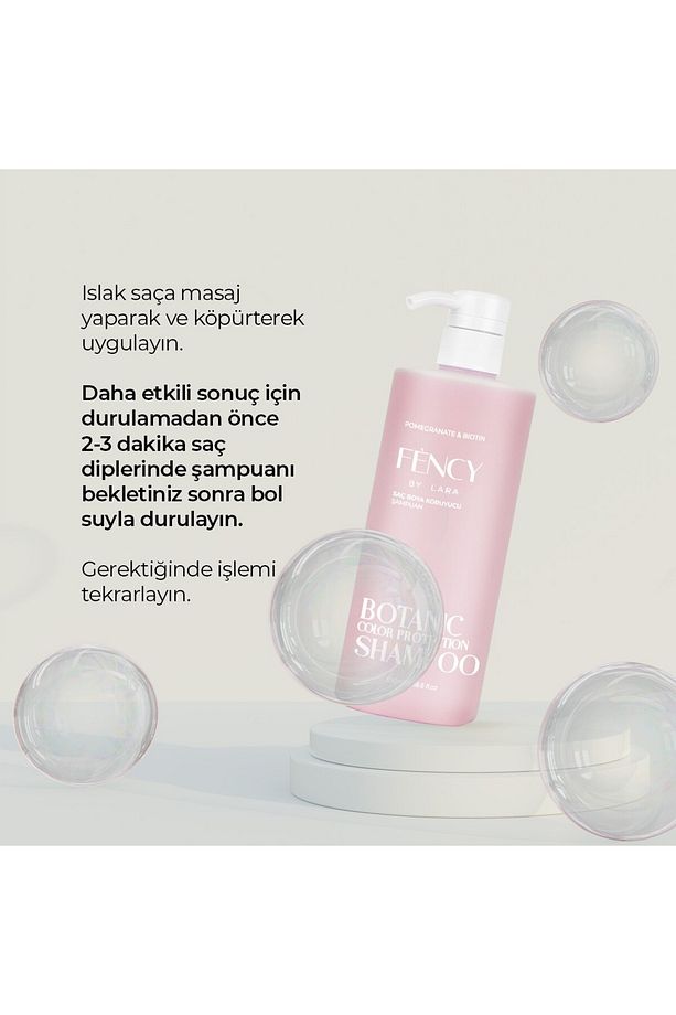 By Lara Botanik Saç Rengi Koruyucu Şampuan 550ml - 5