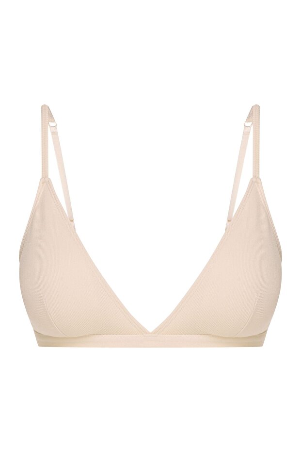 Triangle elegant Bra soft, triangular cups without underwire | Nashwa - 6
