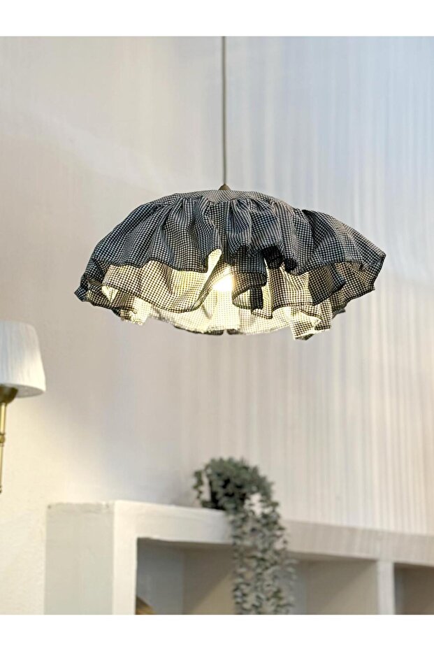 Siyah Pötikare Sarkıt Avize - 7