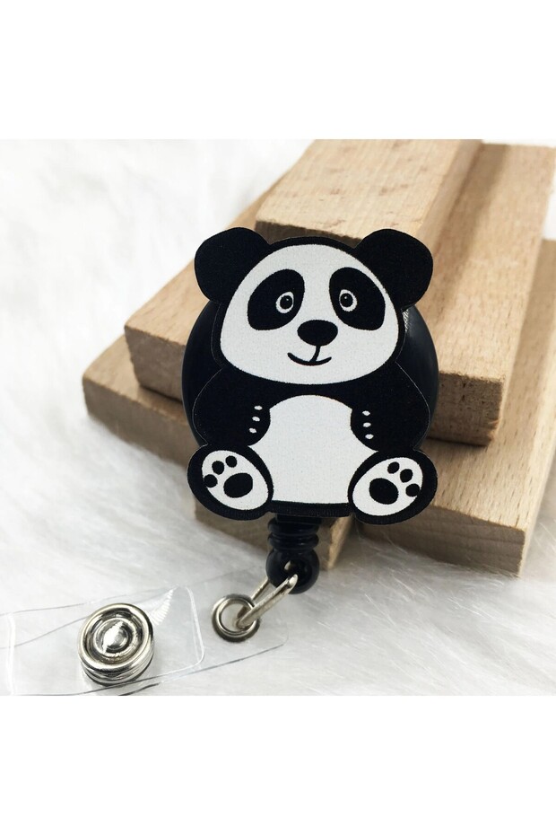 حامل بطاقة ياقة الباندا - 1