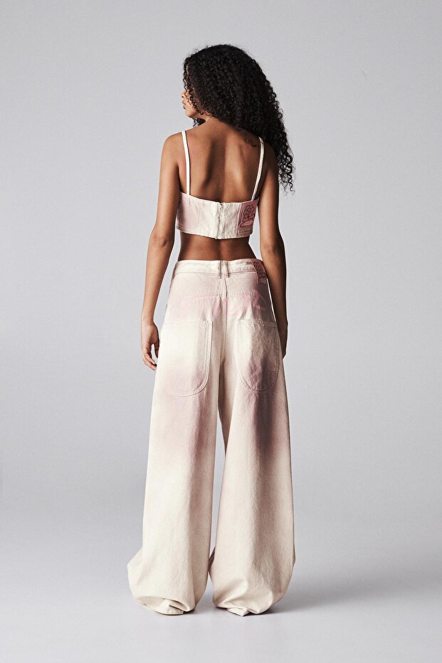 Batik desenli bandeau Bráulio Amado üst - 5