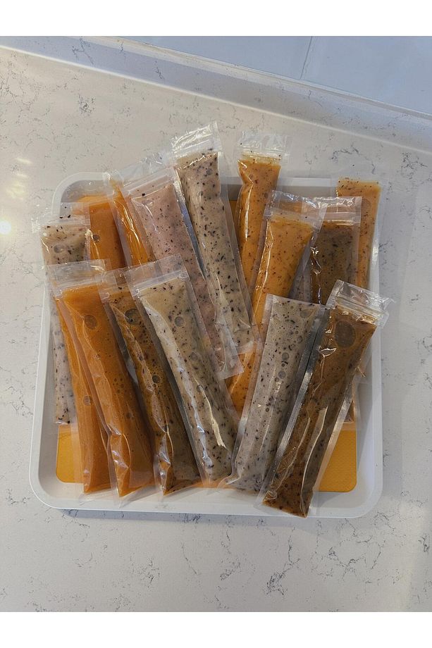 Tek Kullanımlık Meybuz Poşeti 40 Adet (5.5x22 cm) –4 Adet Kalpli Kavanoz Poşet Hediyeli - 5