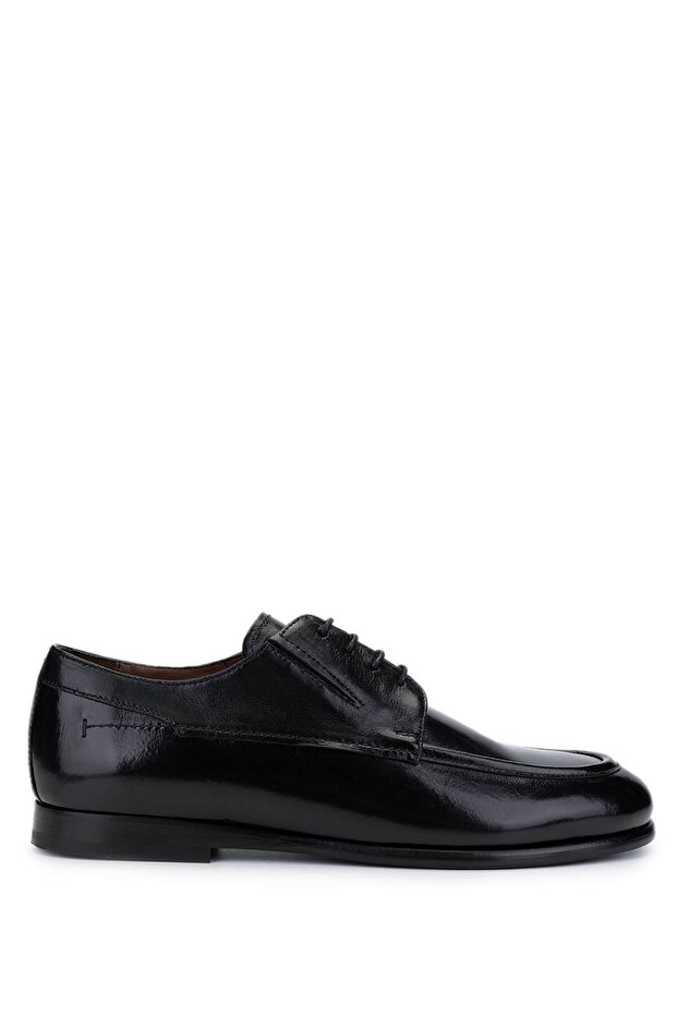 Men's Genuine Leather Black Classic Shoes