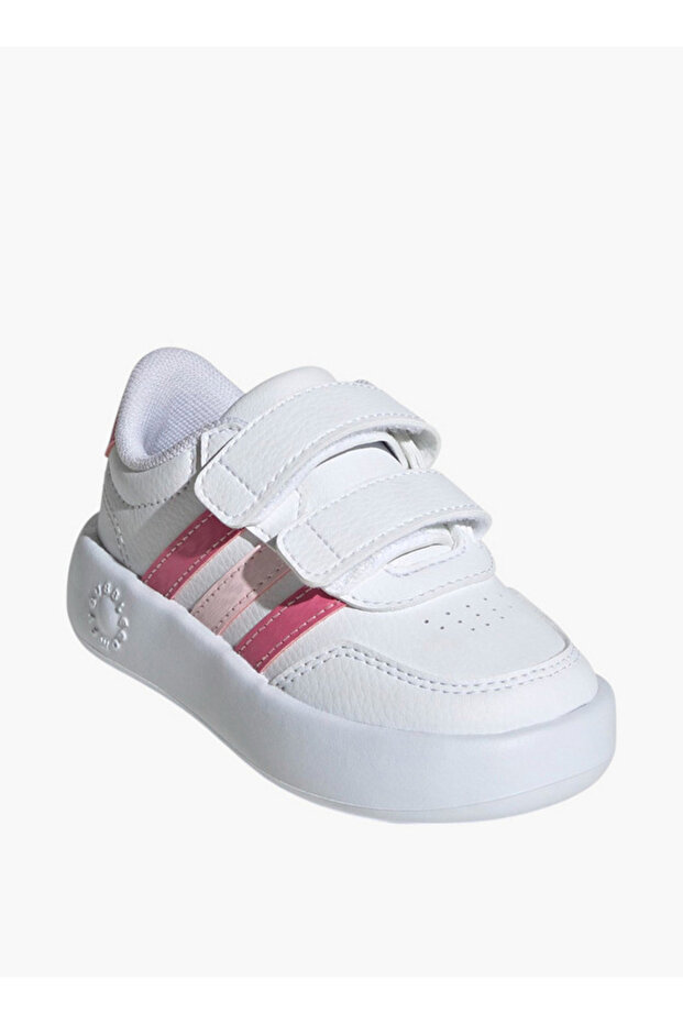 Girls' BREAKNET 3.0 CF I Sneakers with Hook and Loop Closure - JS3676 - 1
