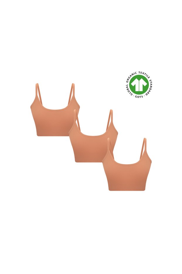 Gots Certified Organic Cotton Women's Bustier