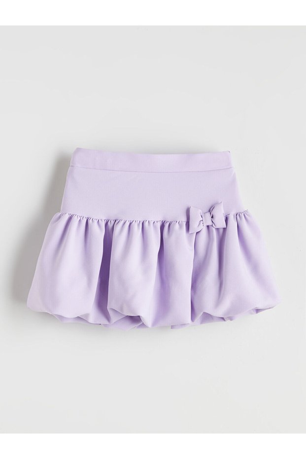 Lcw Kids Girl's Skirt with Flywheel Detail
