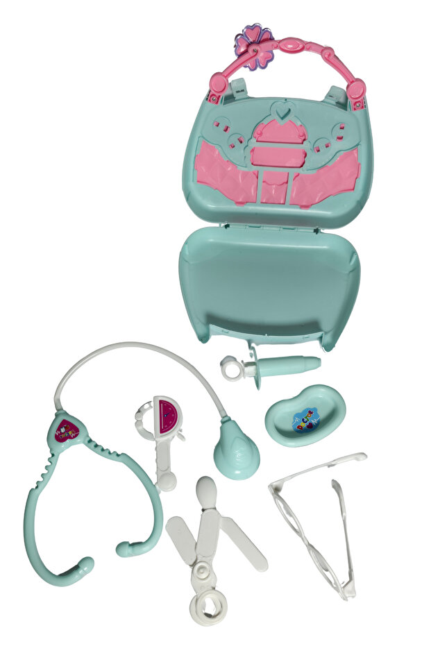 Çantalı Doktor Seti Mavi - 3