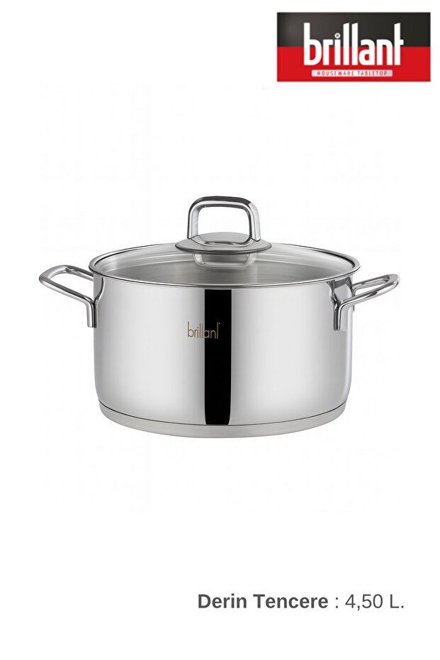 Queen Çelik Tencere 22 cm - 2