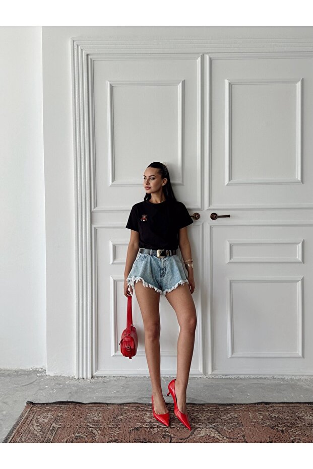 Ayıcık Nakışlı Basic - 4