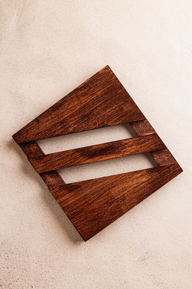 Bety - Ahşap Kare Nihale - 2