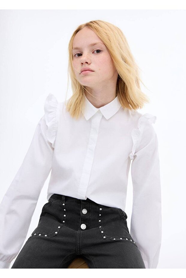 Jeans straight perçinler - 6