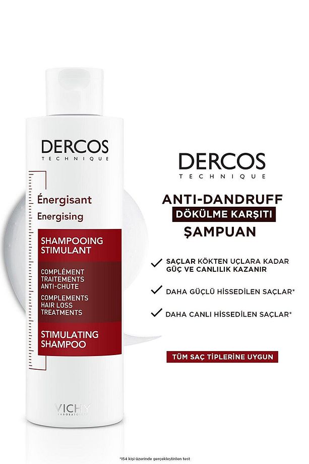Dercos Energisant Şampuan Dökülme Karşıtı 200 ml - 2