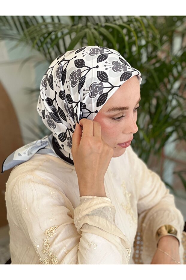 Eșarfă Tanca cu model Orkedia - 1