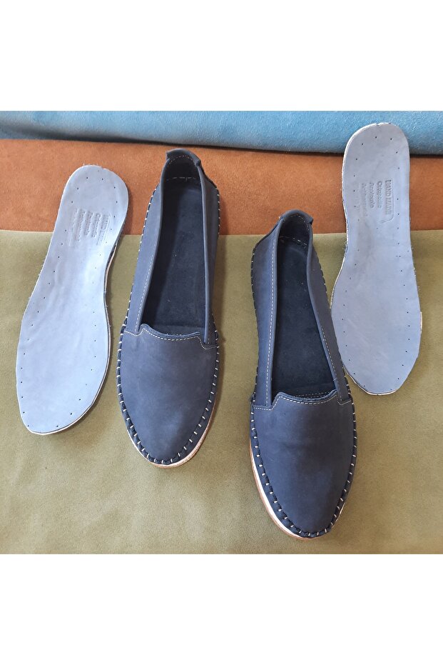 Rok Ballerina Made of 100% Genuine Nubuck Leather