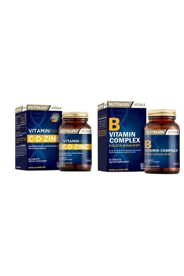 B Vitamin 60 Tablets + Vitamin Max 60 Tablets