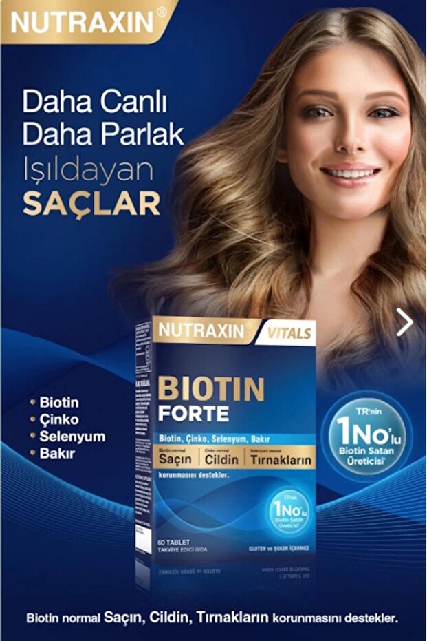 Biotin Forte 60 Tablet 2 Adet - 2