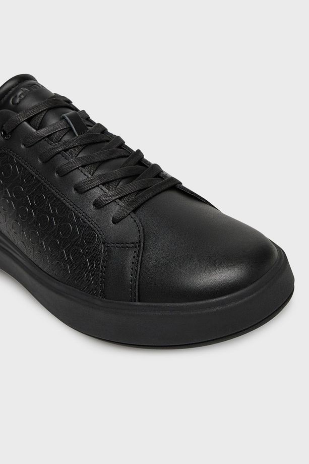 Deri Logolu Kalın Taban Sneaker Ayakkabı HM0HM019700GJ Erkek AYAKKABI HM0HM01970 0GJ - 5