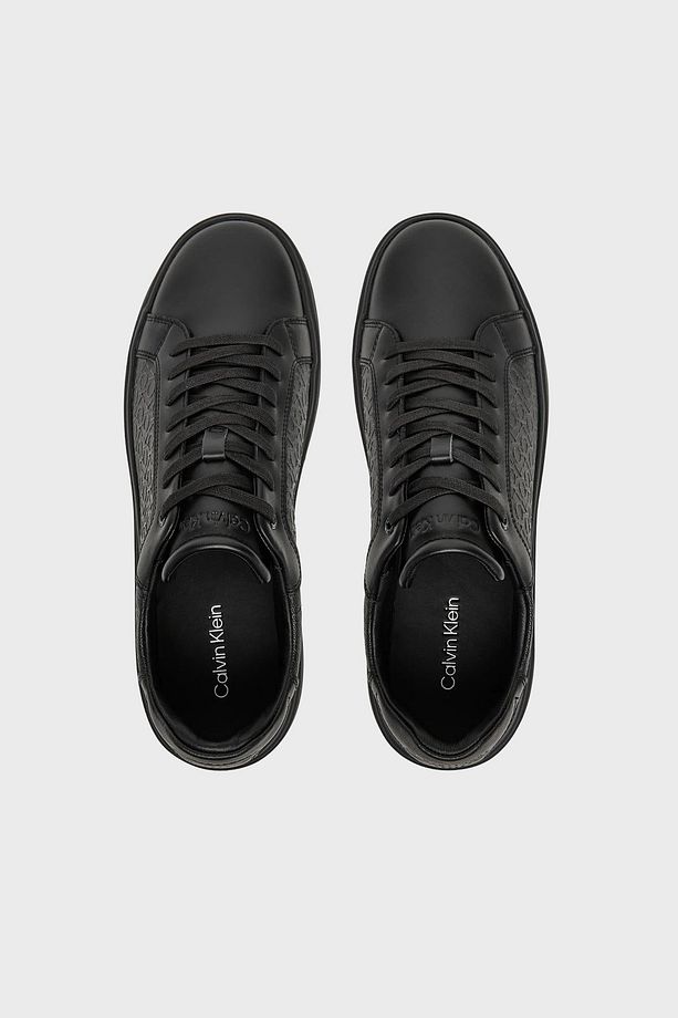 Deri Logolu Kalın Taban Sneaker Ayakkabı HM0HM019700GJ Erkek AYAKKABI HM0HM01970 0GJ - 3