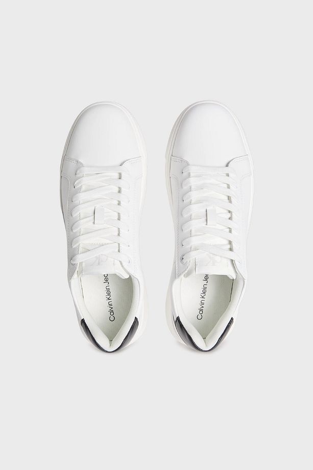Logolu Deri Sneaker Ayakkabı YM0YM013170LD Erkek AYAKKABI YM0YM01317 0LD - 3