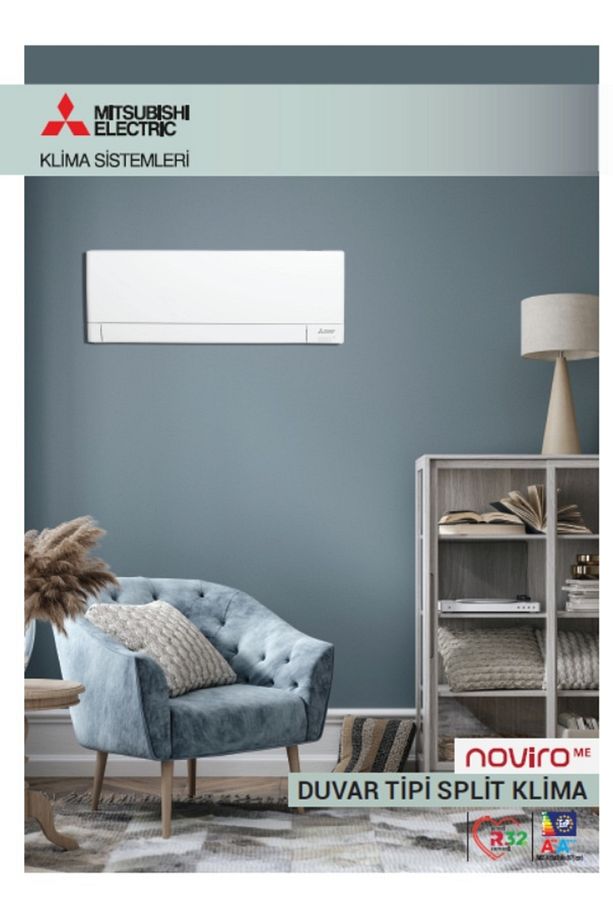 M.ELECTRİC NOVİRO MODEL 12.000 BTU SPLİT DUVAR TİPİ KLİMA - 2