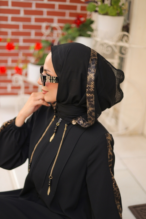 Leyla Kapüşonlu Ferace - 7