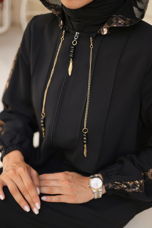 Leyla Kapüşonlu Ferace - 5