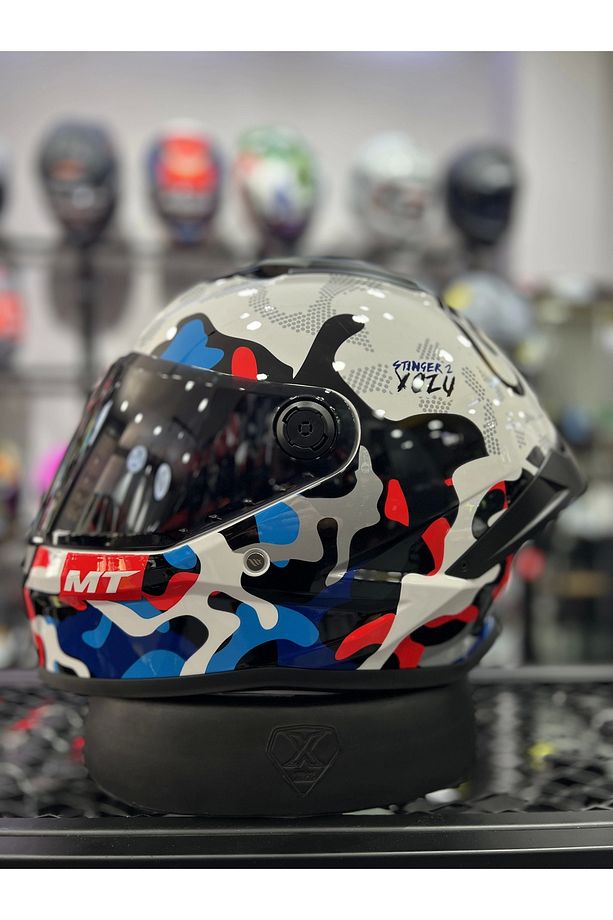 Helmets Stinger 2 Yozu Kask (+1 Siyah Vizör) - 7